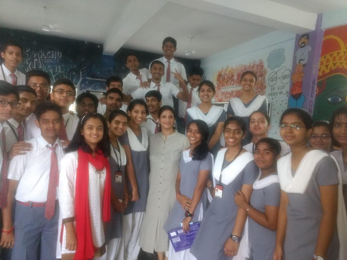 Students taught by Abha Ma'am